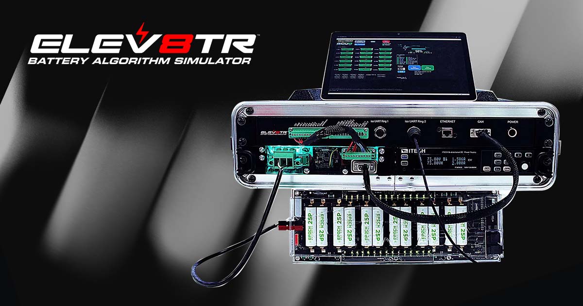 ELEV8TR™ Battery Algorithm Simulator for OEM BMS Development